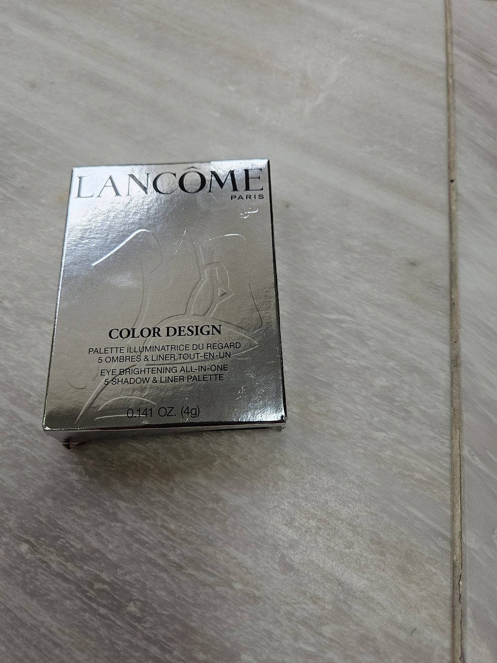 Lancôme Color Design 5 Eyeshadow Palette — Green, Pink & Silver Tones...Never Wo - Picture 7 of 7